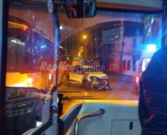 Accident rutier, pe strada Mihai Viteazu, în apropiere de Tomis Mall. Video