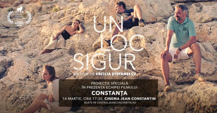 Regizoarea Cecilia Ștefănescu vine la Constanța alături de actorii filmului „Un loc sigur”