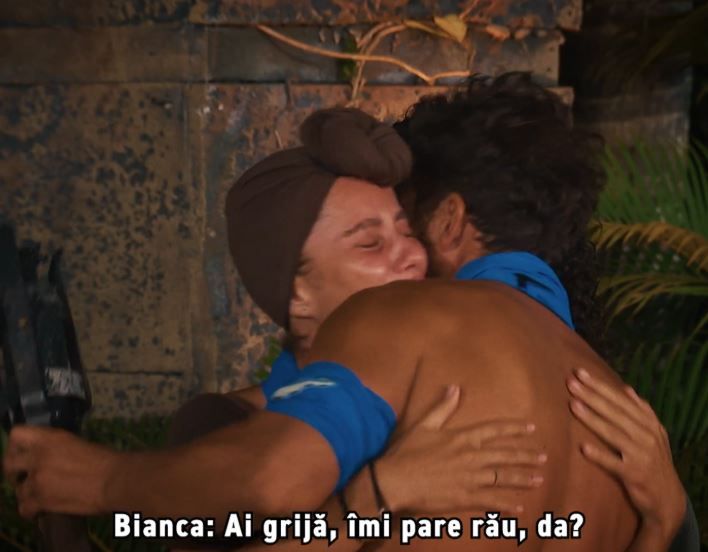 Gestul intim facut de Beleut la plecare. Ce i-a soptit Biancai la ureche, imediat dupa ce a fost eliminat de la Survivor: &bdquo;Ne vedem la..&rdquo;