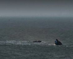 Căutările marinarilor de pe remorcherul Astana, dispăruți în Portul Midia, au fost reluate. Video