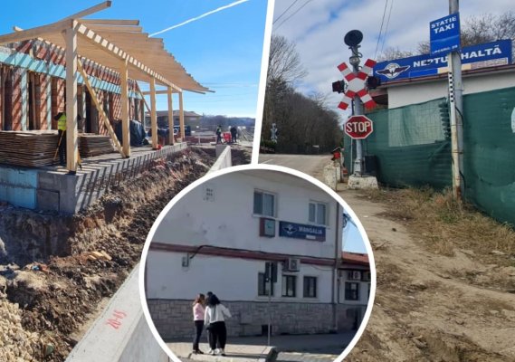 Când se vor termina lucrările la stațiile CFR din sudul litoralului... care trebuiau finalizate în 2025? Video