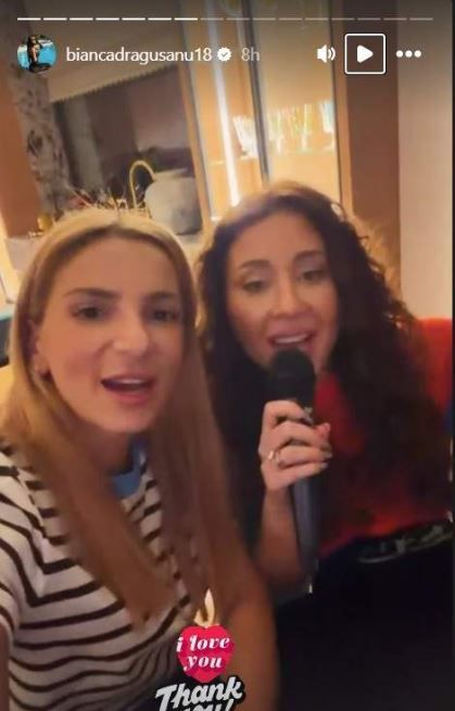Bianca Dragusanu isi sarbatoreste ziua de nastere. Cum a fost surprinsa la miezul noptii de oamenii dragi