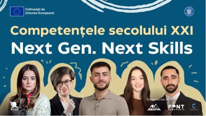„Competențele secolului XXI” – campanie dedicată dezvoltării tinerilor din Constanța, în cadrul proiectului RISE Constanța