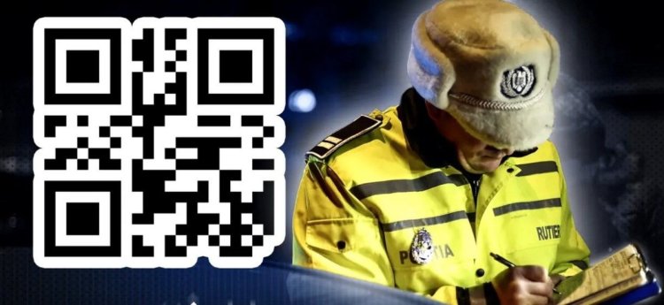 Revoluție. Amenzile de circulație vor putea fi plătite prin cod QR generat de polițiștii rutieri
