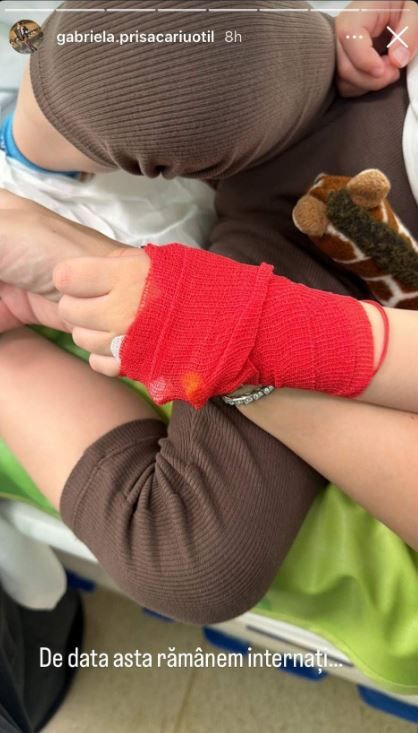 Gabriela Otil l-a dus pe Tiago de urgenta la spital! Sotia lui Dani Otil si fiul lor au fost internati