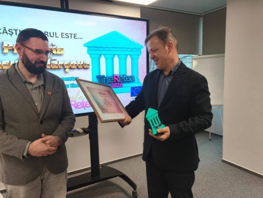 Primăria Hârșova fost premiată în cadrul Galei Tineretului