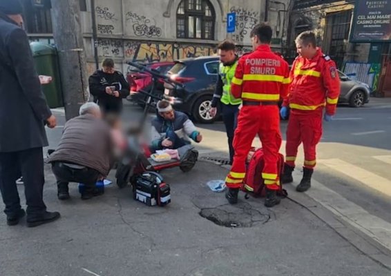 Ilan Laufer a fost amendat, după ce a fost acroșat de o mașină, în timp ce era pe aceeași trotinetă cu gemenii săi
