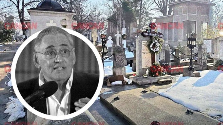 Ce a apărut la mormântul lui Horia Moculescu, la 4 luni de la moartea sa