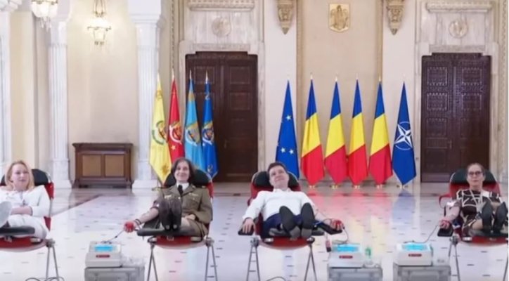  Nicușor Dan dă un semnal de la cel mai înalt nivel: Președintele donează sânge, chiar la Palatul Cotroceni. Video