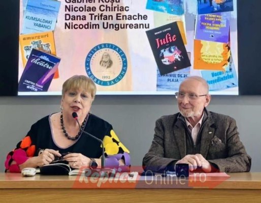 Scriitoarea Cristina Tamaș și-a prezentat opera la Universitatea Andrei Șaguna! Video