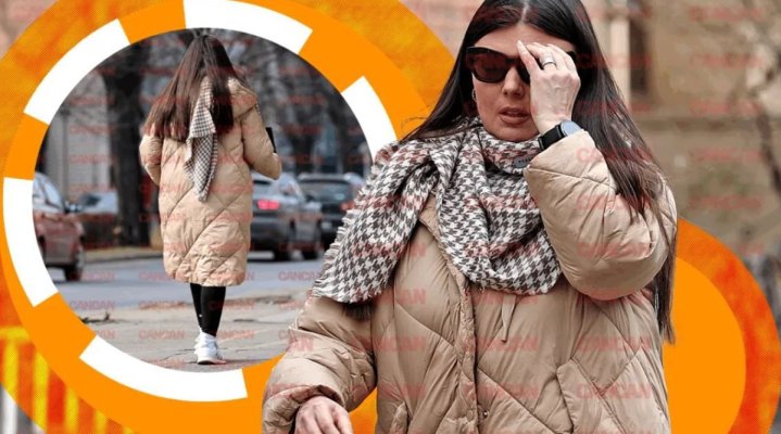 Paula Seling a fost surprinsă într-o ipostază rară pe străzile din Capitală