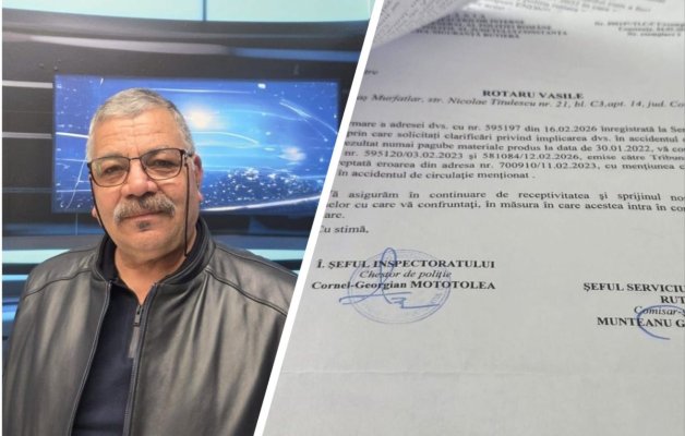 Un șofer a fost târât prin tribunale pentru un accident rutier... la care nu a fost prezent