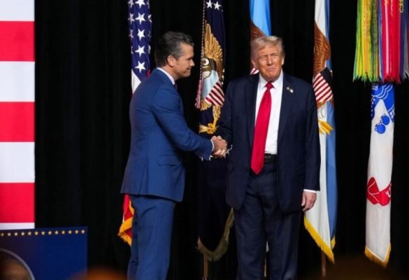 Trump are programată vineri o întâlnire cu Hegseth la Casa Albă