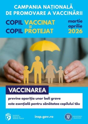 Primăria Hârșova, campanie de promovare a vaccinării copiilor