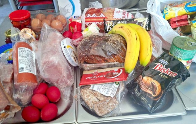 Pachete cu alimente tradiționale pentru beneficiarii cantinelor sociale din Constanța