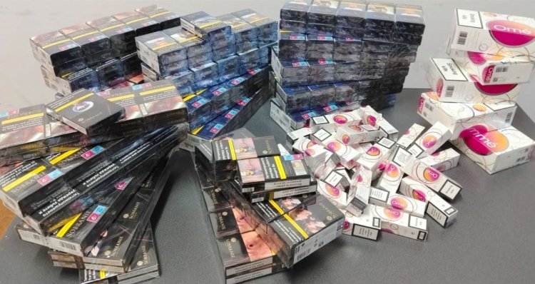 Un bărbat din Henri Coandă a fost prins comercializând produse de contrabandă