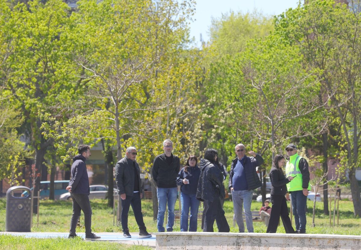Spatiile verzi din Parcul Tabacarie, pregatite pentru plantare!