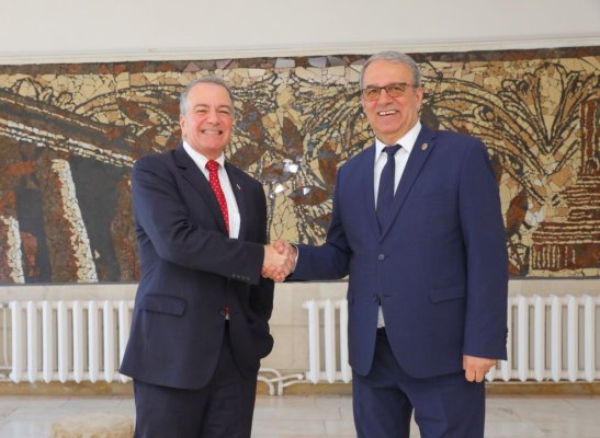 Vergil Chițac s-a întâlnit cu Ambasadorul SUA în România, Darryl Nirenberg