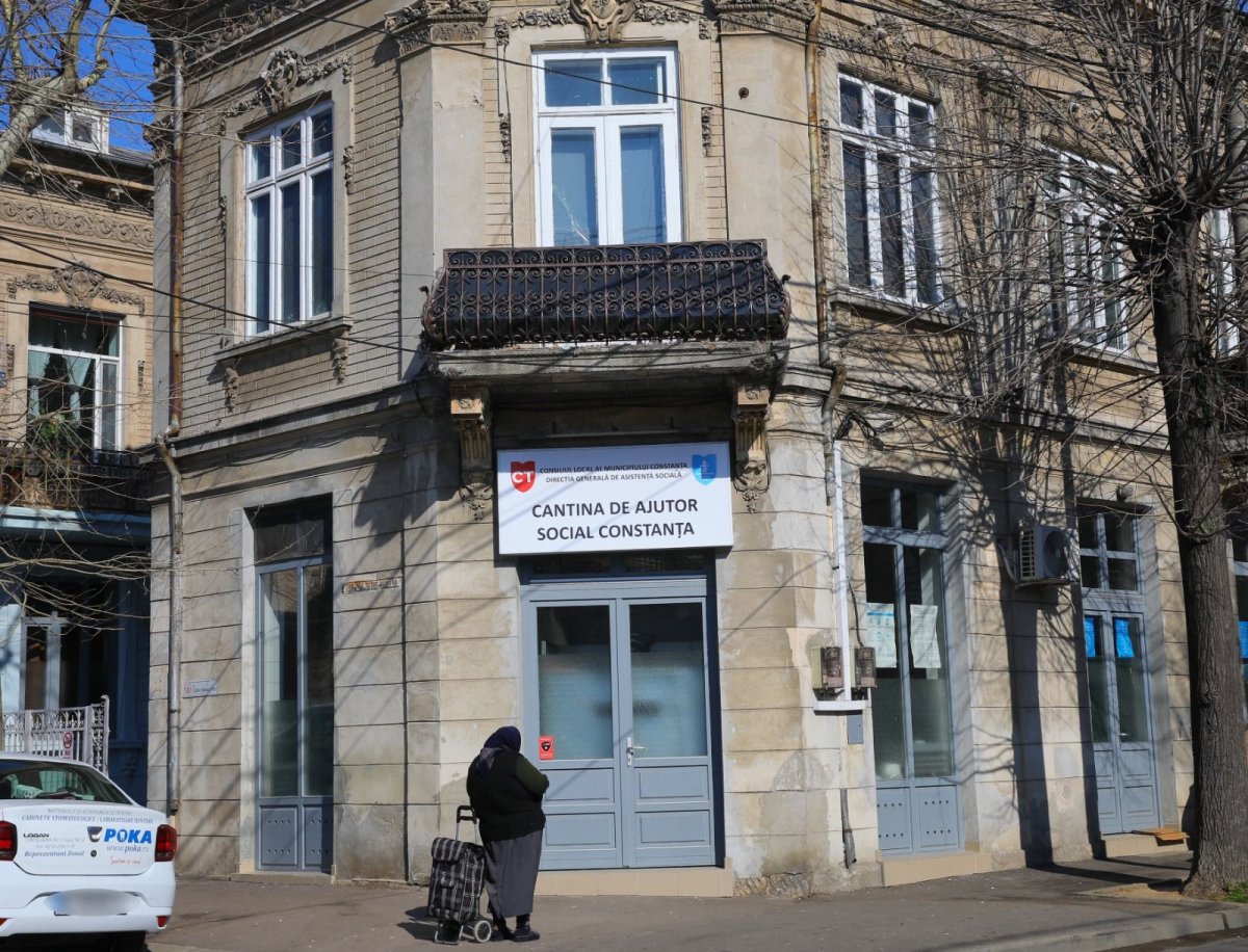 Persoanele aflate in dificultate pot beneficia de o masa calda, la Cantina de Ajutor Social Constanta