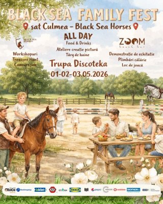 Black Sea Family Fest: 3 zile de natură și experiențe pentru toată familia, la doar 15-20 de minute de Constanța