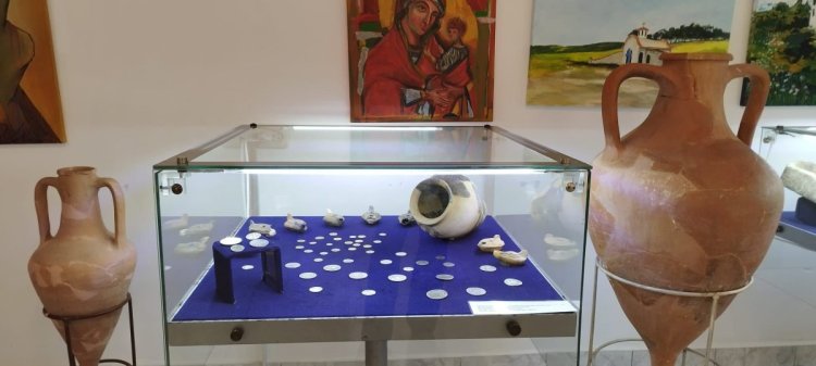 Vestigii creștine din patrimoniului Muzeului de Istorie Constanța, expuse la Mănăstirea Dervent