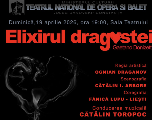 „Elixirul Dragostei” pe scena Teatrului Național de Operă și Balet „Oleg Danovski”