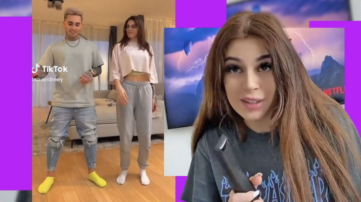Cuplul care a făcut senzație pe TikTok a dispărut din peisaj. SoAndrey a fost surprins alături de o brunetă