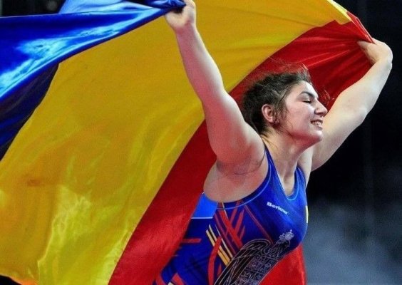 Lupte: Alexandra Anghel, medaliată cu argint Europenele de la Tirana