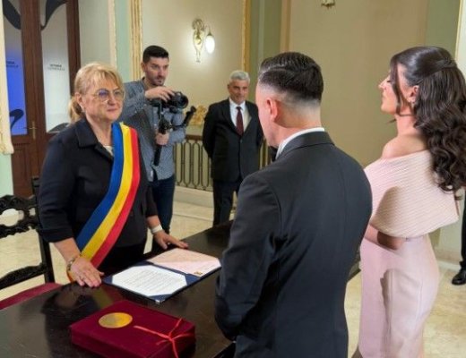Alți doi tineri și-au unit destinele, la Cazino-ul din Constanța. Cât costă cununia civilă în clădirea emblematică