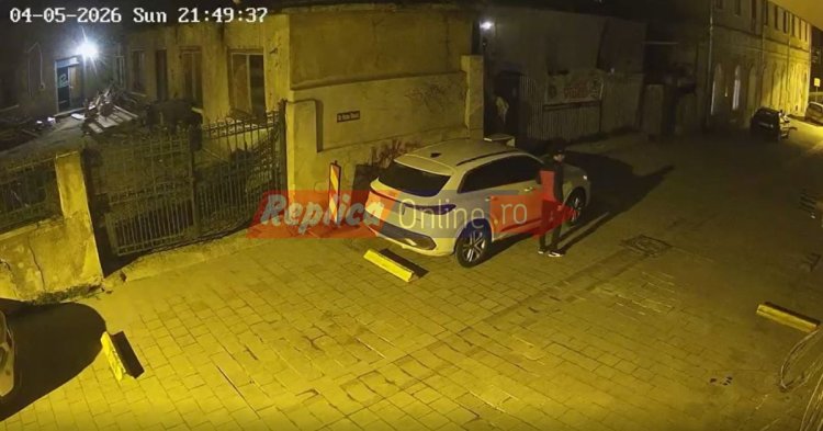 Mașina președintelui Tribunalului Constanța, Marius Croitoru, vandalizată la ceas de seară! Video  