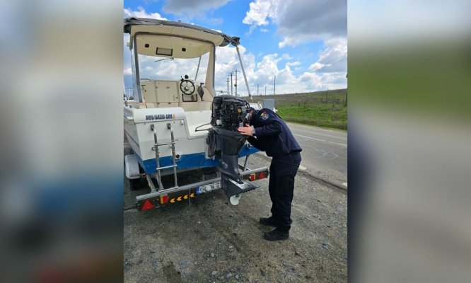 Un motor de barcă, căutat de autoritățile norvegiene, a fost găsit în Tulcea