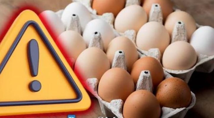 Alertă sanitară înainte de Paşte: 1,5 milioane de ouă, contaminate cu Salmonella la Vaslui