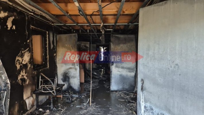 Imagini devastatoare în urma incendiului din Henri Coandă! Victimele au rămas fără adăpost. Video