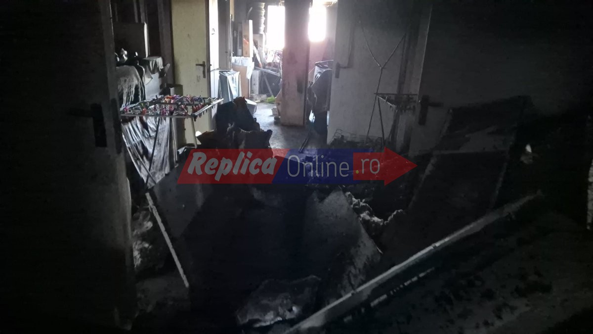 Replica va prezinta in exclusivitate urmarile incendiului dezastruos din cartierul Henri Coanda! Video