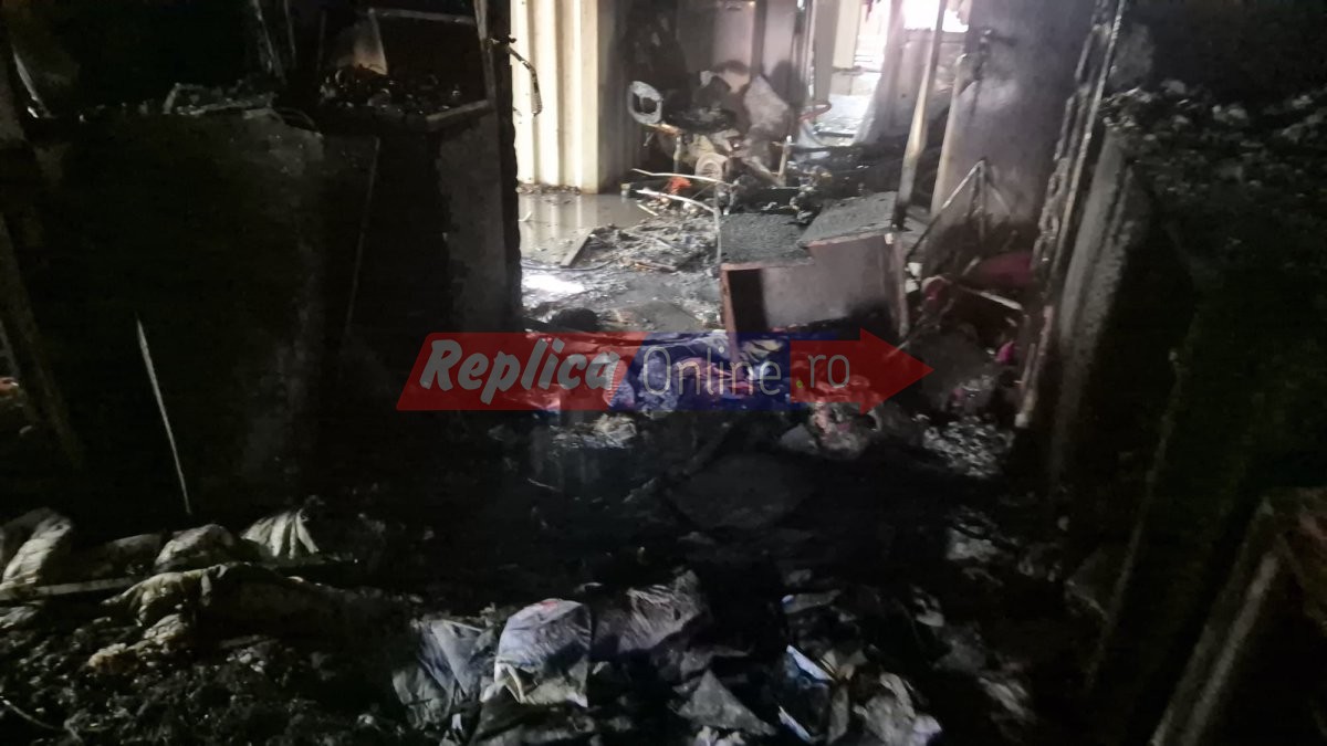 Replica va prezinta in exclusivitate urmarile incendiului dezastruos din cartierul Henri Coanda! Video