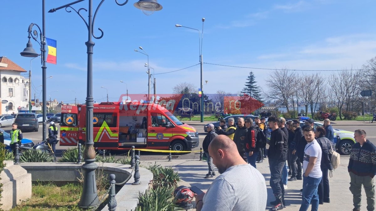 Accident grav in zona Tribunalului Constanta. Un motociclist a murit. Video Accident grav in zona Tribunalului Constanta. Un motociclist a murit. Video