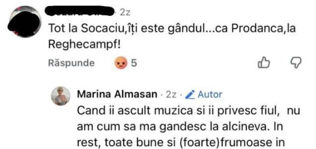 Marina Almasan, reactie dupa ce a fost acuzata ca inca se gandeste la Victor Socaciu, desi este logodita