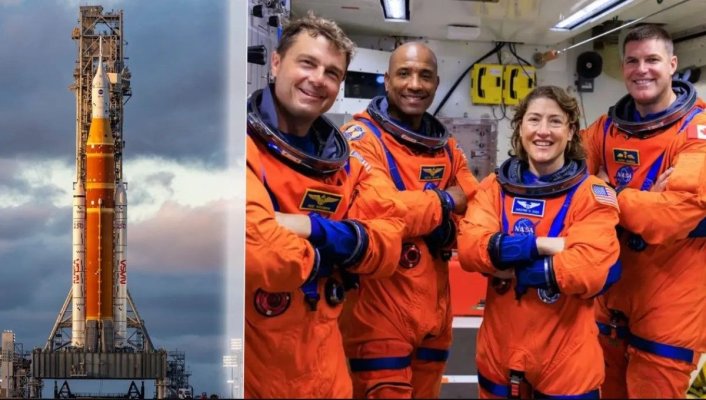 Artemis 2, prima misiune cu oameni spre Lună din secolul XXI. Racheta a decolat cu succes