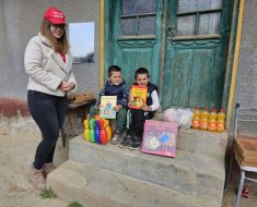 Asociația ,,Suflete deschise” a adus vestea Intrării Domnului Hristos în Ierusalim