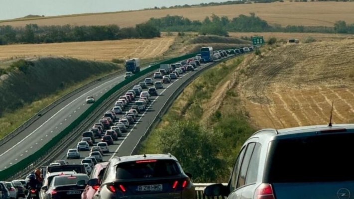 Restricții de circulație pe Autostrada Soarelui, pe sensul de mers spre Constanța