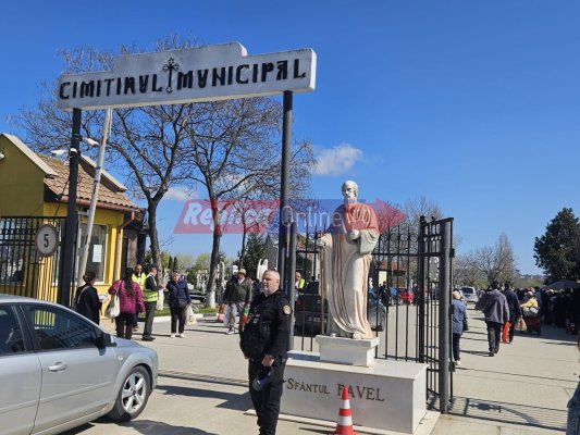 Cimitirele din Constanța luate cu asalt de Paștele Blajinilor. Video