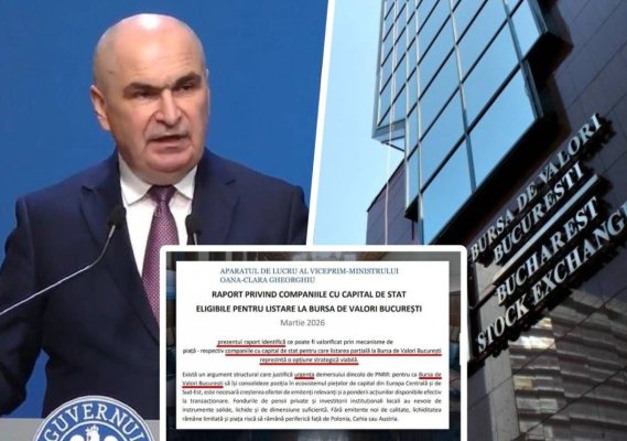 Bolojan vrea să scoată la bursă cele mai importante companii de stat. Vezi care sunt!