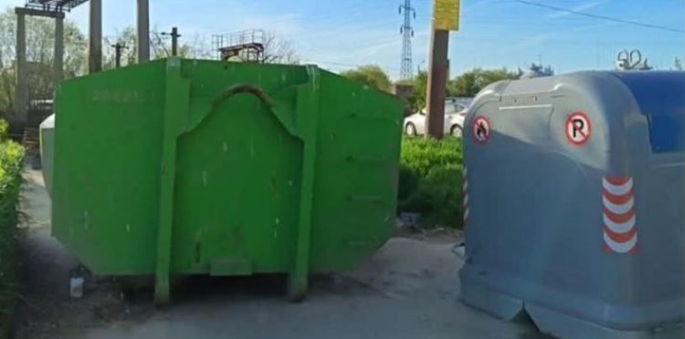Containere speciale pentru deșeuri voluminoase, amplasate temporar în cartierele Km 4-5 ȘI Km 5