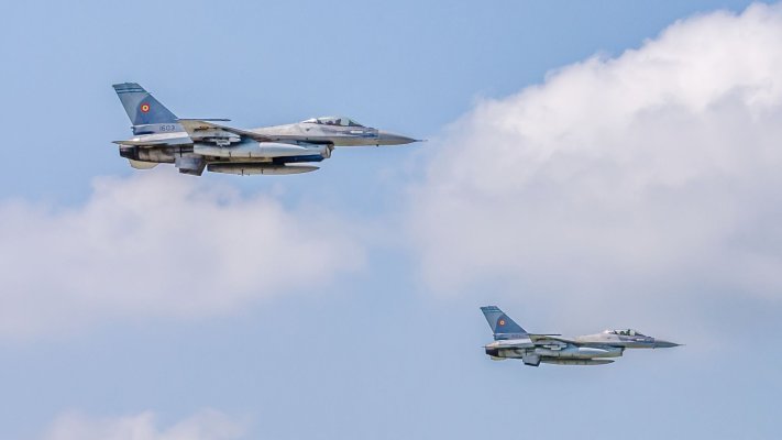 RO-ALERT în Tulcea după atacuri rusești la granița cu România. Două avioane F-16 au decolat de urgență 