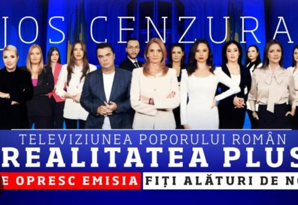 Val de reacții la închiderea postului Realitatea Plus!
