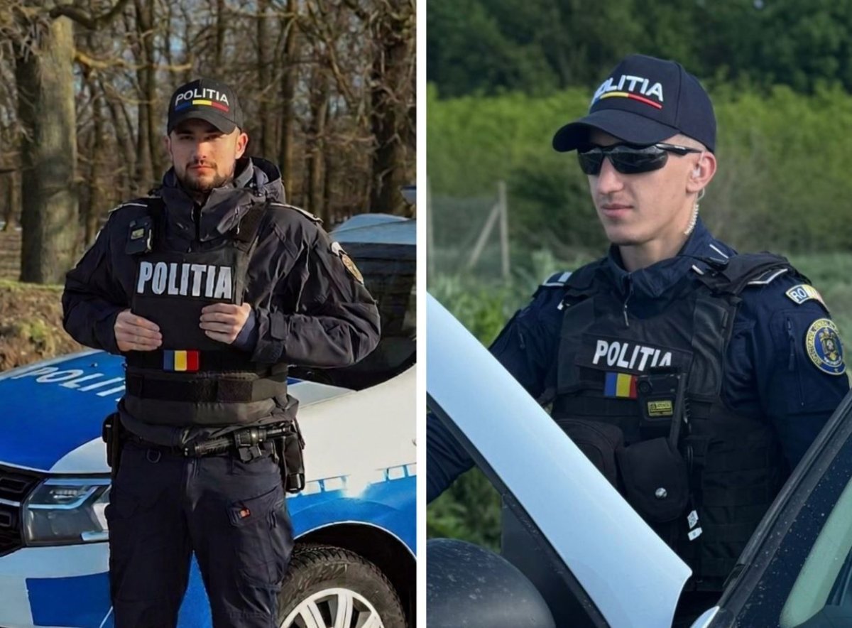 Ei sunt politistii care au fugarit peste un kilometru un sofer drogat, la iesirea din Nicolae Balcescu
