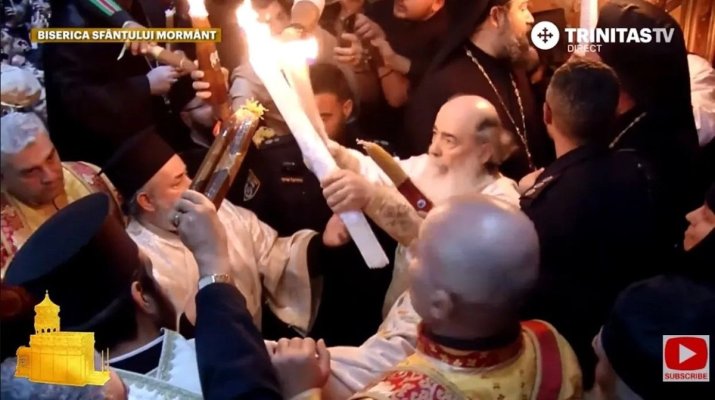 Lumina Sfântă a aterizat în România, de la Ierusalim! Video
