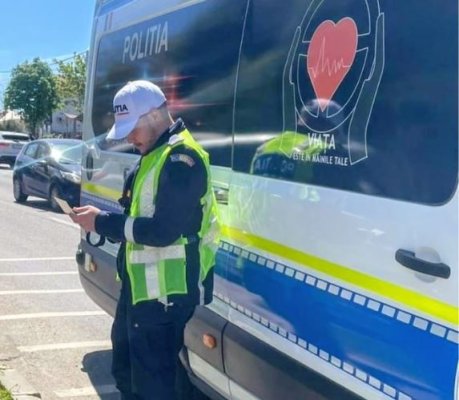 Acțiune a polițiștilor constănțeni pentru prevenirea și combaterea indisciplinei pietonale și a bicicliștilor