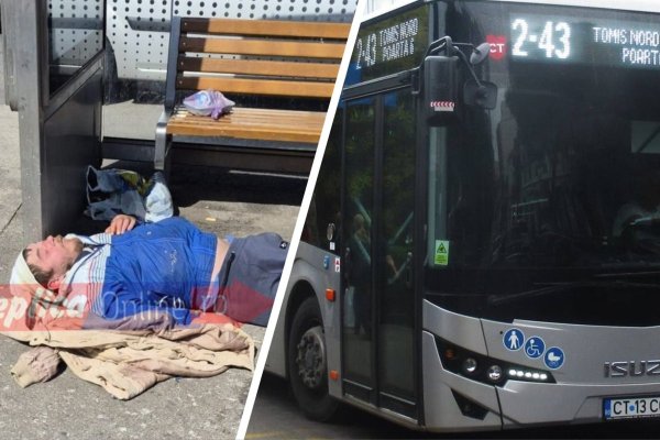 Pe linia 2-43, CT BUS lansează noua ”ofertă”: Hotelul care te plimbă prin oraș în timp ce sforăi