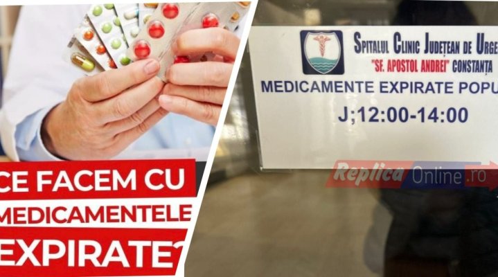 Ce facem cu medicamentele expirate?! Punctele de colectare există, dar puțini le cunosc